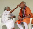 Narendra with Mom